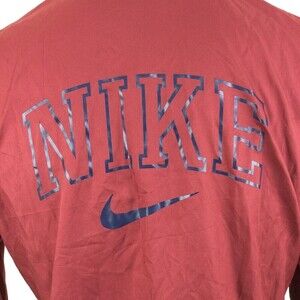 Nike Womens Varsity Style Light Windbreaker Jacket Burgundy Red Small AR3763-677